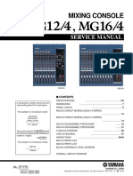 Mixing Console: Service Manual