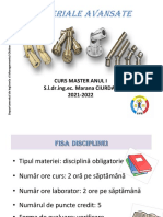 Curs 1. Structuri Metastabile