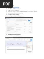 How To Add Signature To PDF Document