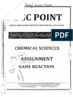 CSIR Chemical Science ORGANIC