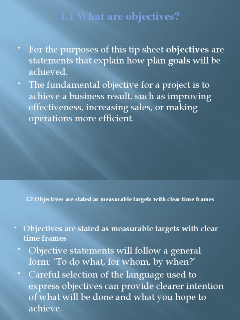 Planning and Organizing Work Activities | PDF | Project Management ...