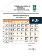 Jadwal Pas 1 2021-2022