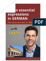 Learn Essential Expressions in German for Your First Days at Work 2022
