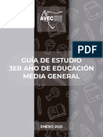 Guía de estudio 3er año de Educación Media General - Enero 2021 - Escala de Grises