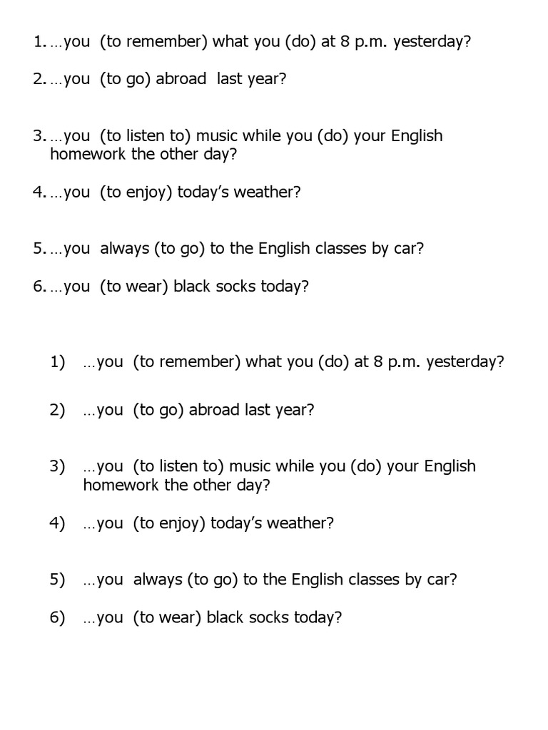 Warm Up | PDF | Foreign Language Studies