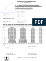 Surat Ket Pengalaman Kerja