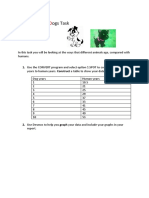 Year 9 - Ats Ogs Task: in This Task You Will Be Looking at The Ways That Different Animals Age, Compared With Humans