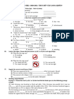 Đề Tham Khảo Hk1-2020-2021- Thcs Hồ Văn Long-Khối 9