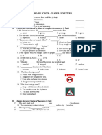 Huynh Van Nghe Secondary School Grade 9 Semester 1 Exam Review