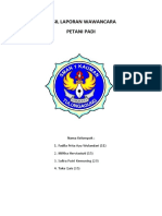 Hasil Laporan Wawancara Petani Padi