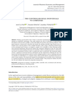 La Paz, A., Gracia, D., & Vásquez, J. (2020) - Matching The Controller Role Individuals Vs Companies