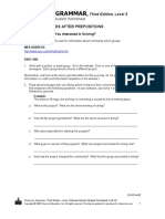 Focus Grammar: Internet Activity Student Worksheet