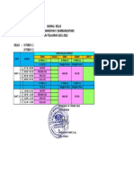 Jadwal Kelas X Tkro C