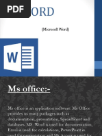 MS Word