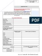 All Sections Are Mandatory To Fill in and As Appropriate. Please Insert NA If The Information Is Not Available or Not Applicable