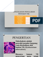 Pencegahan Penularan Penyakit TBC