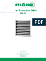 Weather Protection Grille: Ala-So