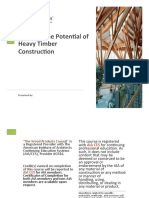 Exposing Potential Heavy Timber Construction Presentation