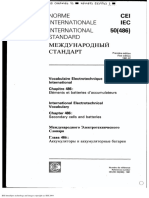IEC 50 (486) International Electrotechnical Vocabulary