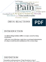 Drug Reactions: by Anant Prem Layall RN, RM, M.Sc. (N) MSN (Critical Care), M.Phil (N), Pgdha, CCPM