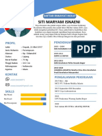 Curiculum Vitae Siti Maryam Isnaeni