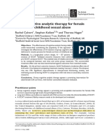 Group Cognitive Analytic Therapy For Female Survivors of Childhood Sexual Abuse