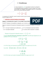 Échantillonnage Correction