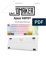 Epomaker K870T Manual