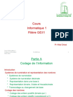 Cours Codage de L'information (GEII1)