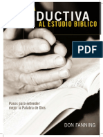 Guía Inductiva Para El Estudio Biblico