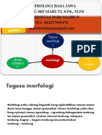 PPT Unit 6 Morfologi