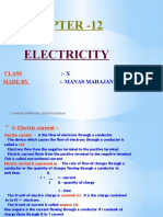 Chapter - 12: Electricity