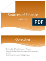 Week 2 - sources of business finance