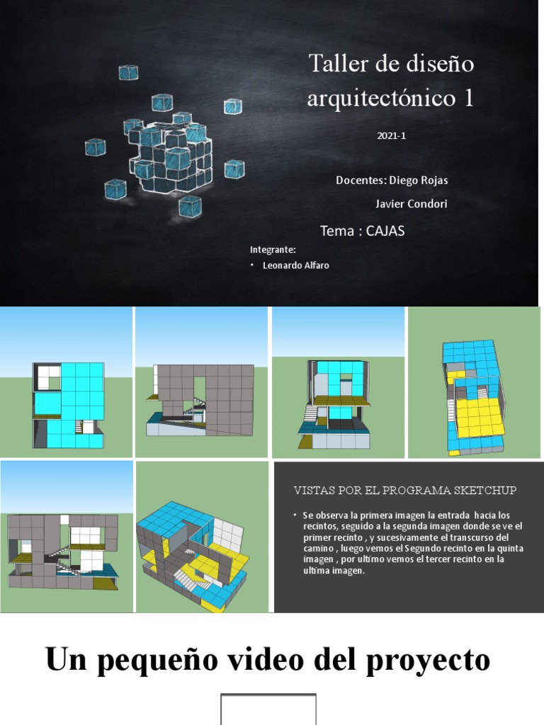 Taller de Diseño Arquitectónico: Cajas | PDF