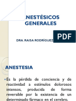 Anestésicos Generales