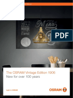 The OSRAM Vintage Edition 1906. New For Over 100 Years