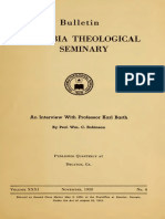 Columbia Theological Seminary: Bulletin