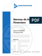 Tema 5 - 2 Normas de Auditoria Financiera