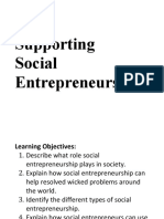 Chapter 4 - Supporting Social Entrepreneurship