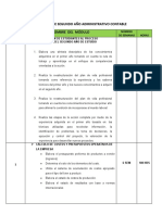 Modulos de Segundo Año Administrativo Contable en Word.2014