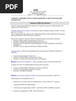 Sap Fica Sample Resume 2