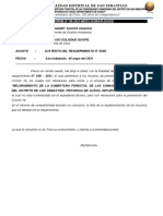 Informe N 09 Justificacion de Requerimiento