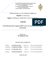 Classification Des Signaux EGC Avec Un Systeme Multi Agent Neuronale