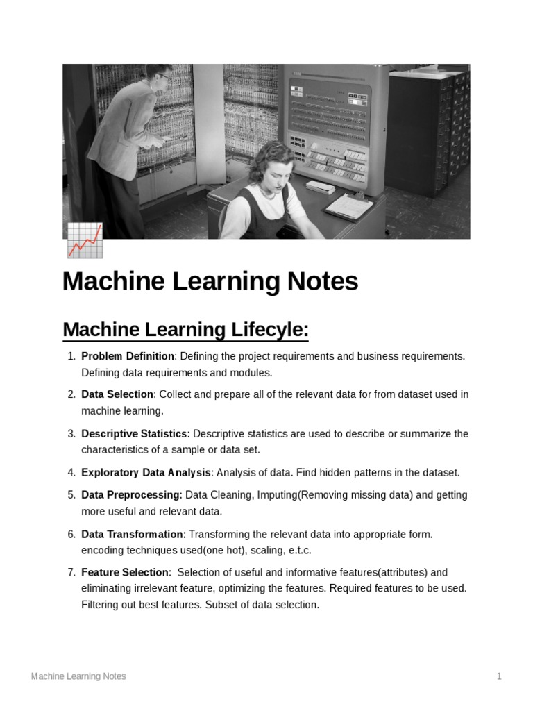 Machine Learning Notes | PDF | Machine Learning | Quartile