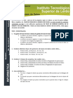 Examen Especial Global de Fundamentos de Bases de Datos Sin Resolver