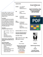 Apparel Merchandising, Costing and Export Documentation