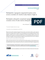Maubrigades, S. (2020). Participación y Segregación Ocupacional de Género en Los Sectores Económicos De