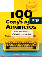 100 Copys para Anúncios