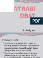 PEMBERIAN OBAT SECARA KONTINU