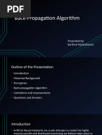 Back Propagation Technique